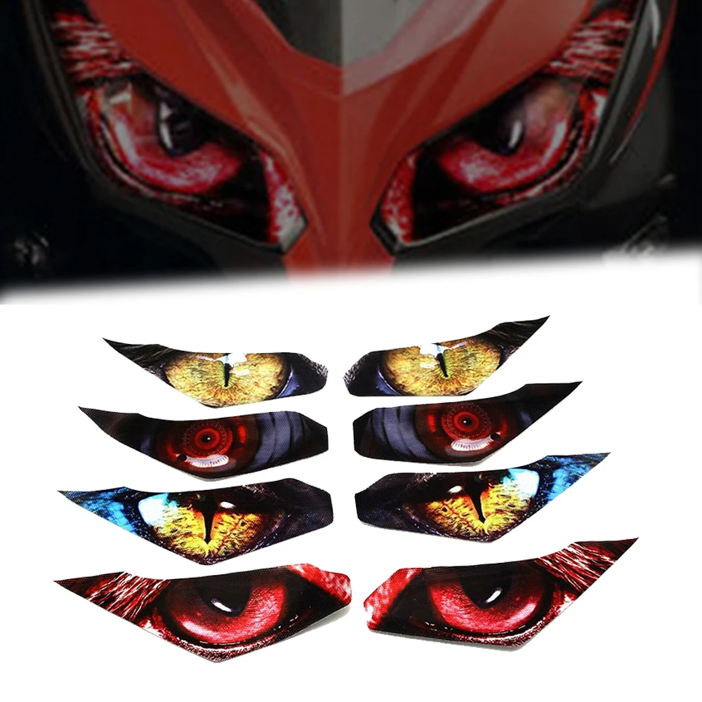

Motorcycle Protective Film Headlight Sticker For Kawasaki Ninja 250/300
