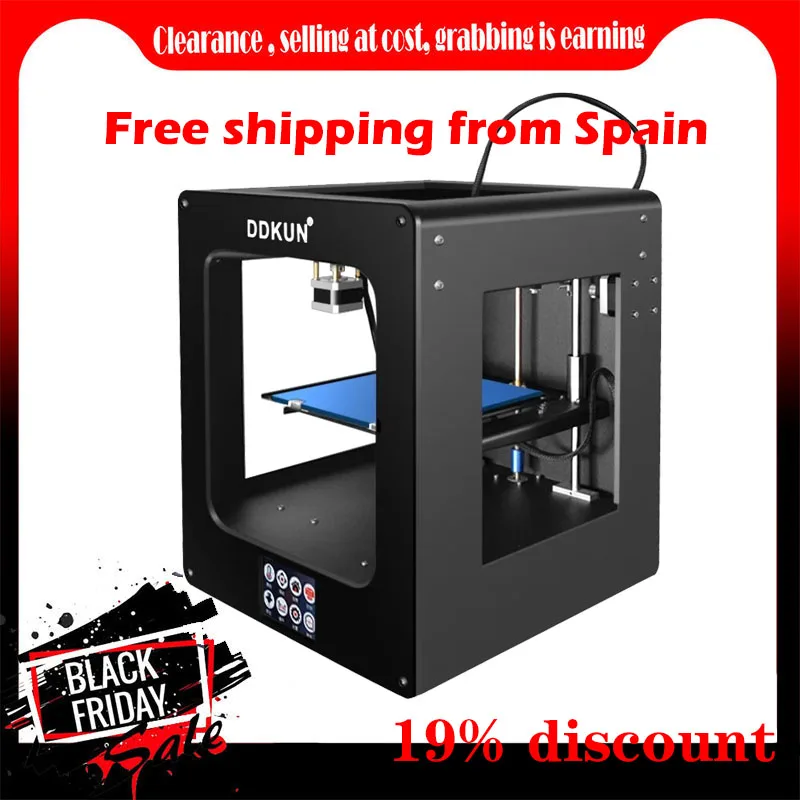 

DDKUN 200 FDM Desktop Impresora High Resolution Desktop 3D Printer,High-Precision 3d Printer, You Can Make Your 3Dfavorite Model