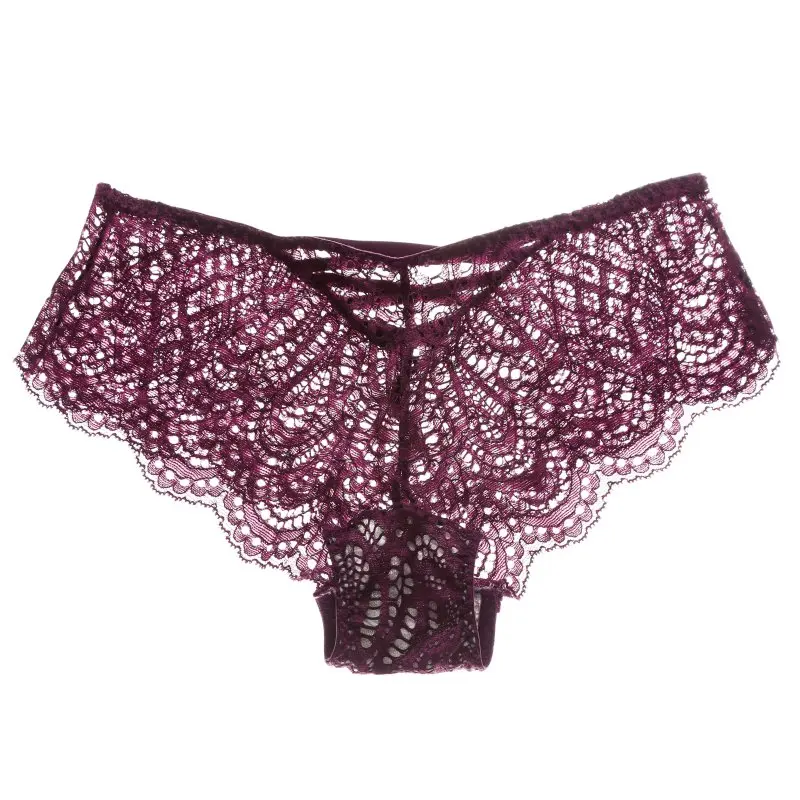

Full Lace Solid Color Ladies Low Waist Briefs Briefs Sexy Ladies Briefs For Women