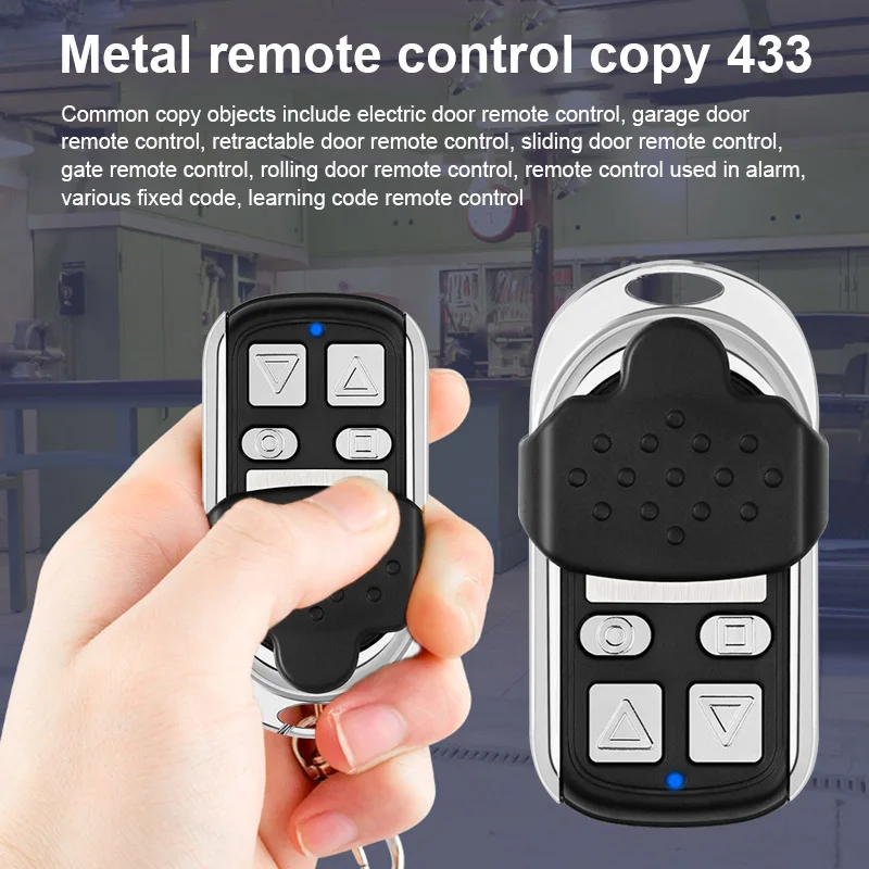 

433MHZ Metal Copy Came Remote Control for Garage Car Home Gate Sliding Door NC99