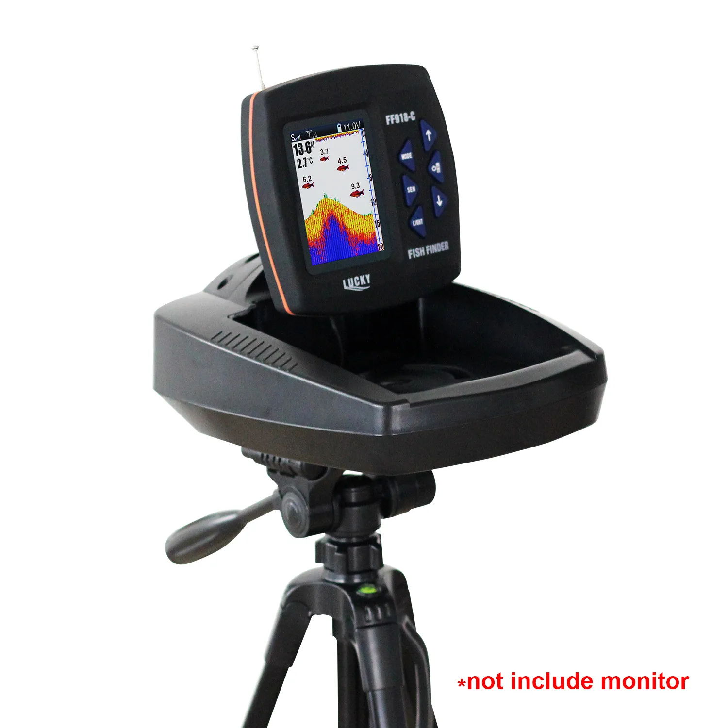 Lucky FF918 лодка рыболокатор большая база аксессуары | Спорт и развлечения