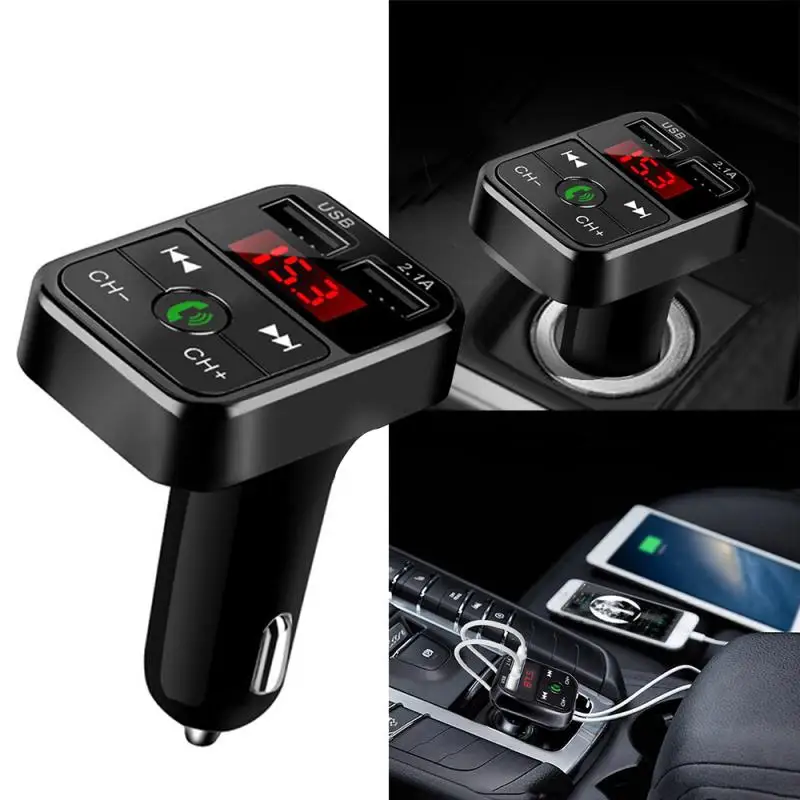 B2 беспроводное автомобильное зарядное устройство с двумя USB портами