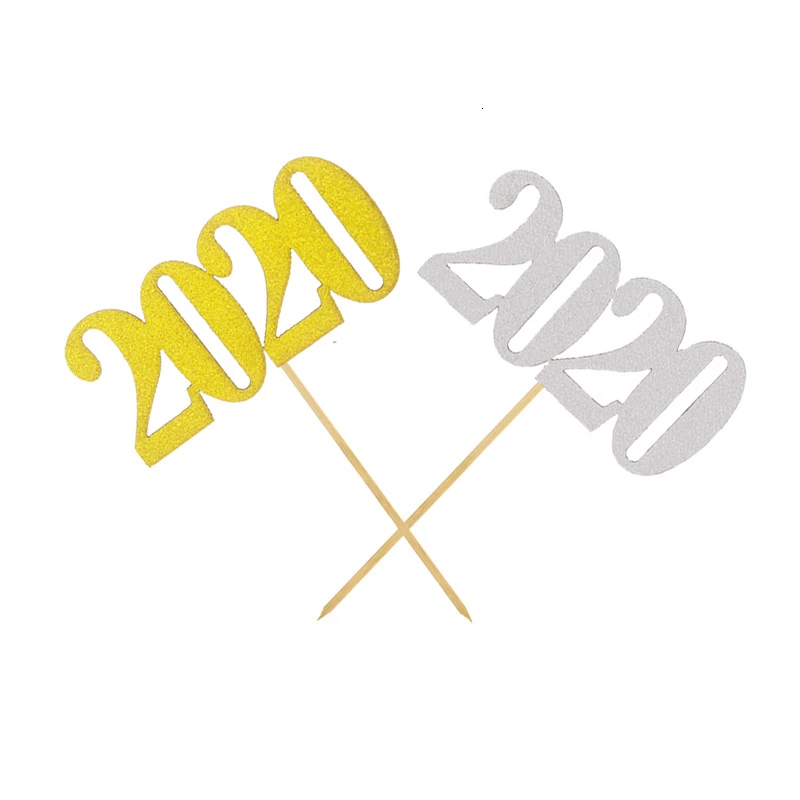 Привет 2020 новый год торт Топпер десерт украшение луна Снежинка День рождения