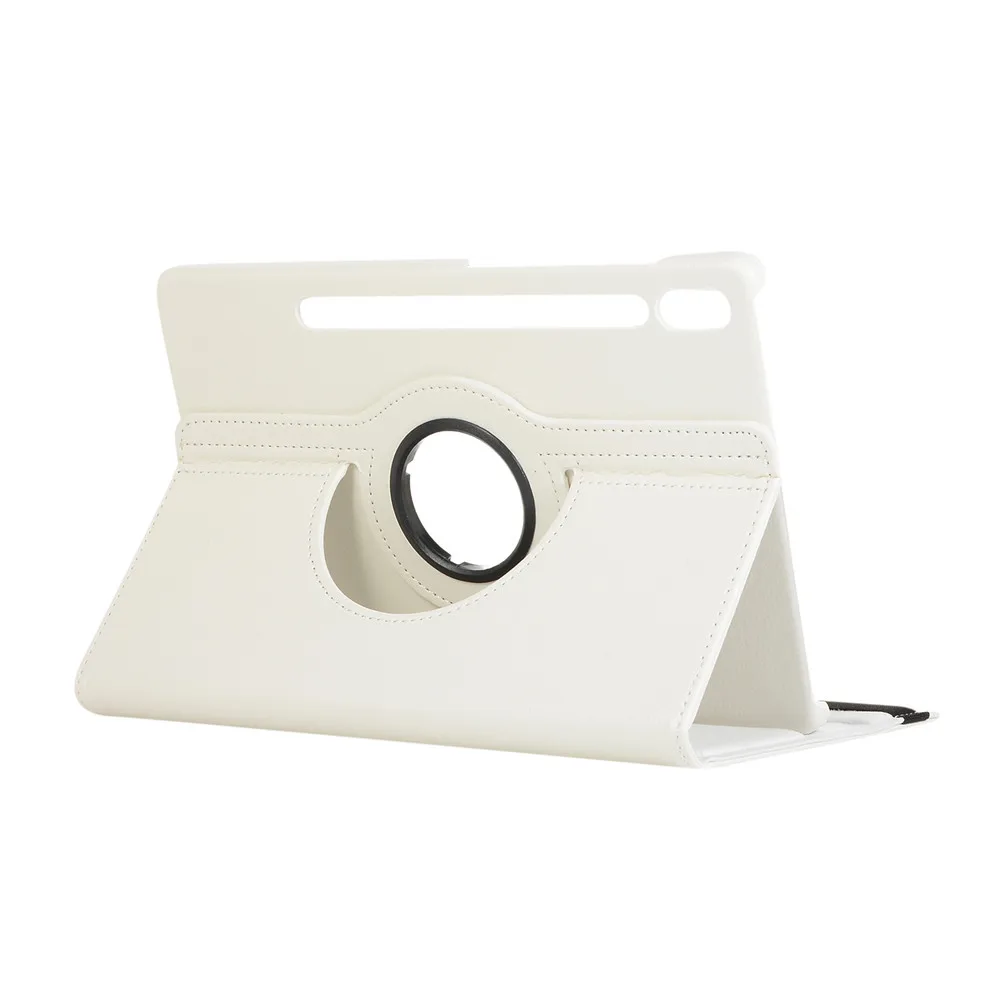 

Suitable for Samsung Tab S7 Plus flat protective cover T970/T975 litchi pattern rotating dormant leather case