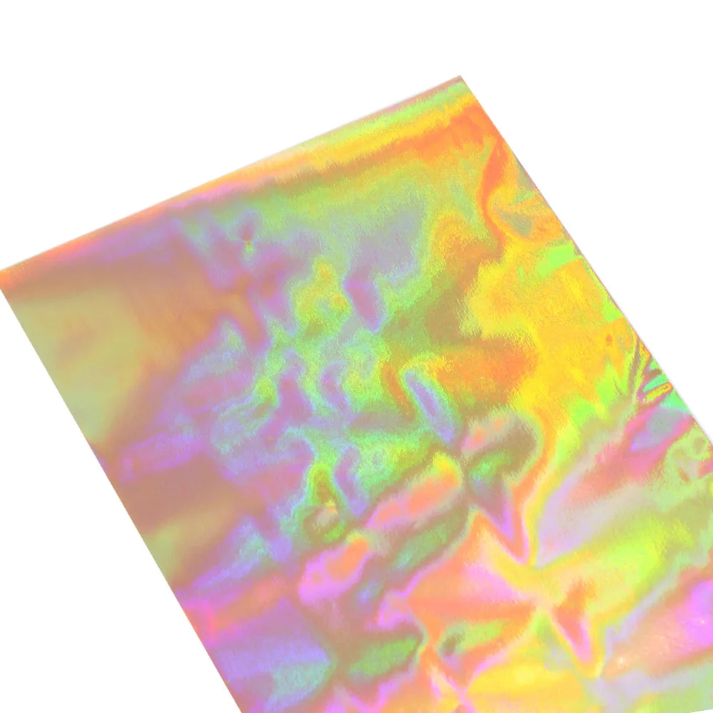 

Голографическая термотрансферная фольга 8x15 см, набор из 10 листов