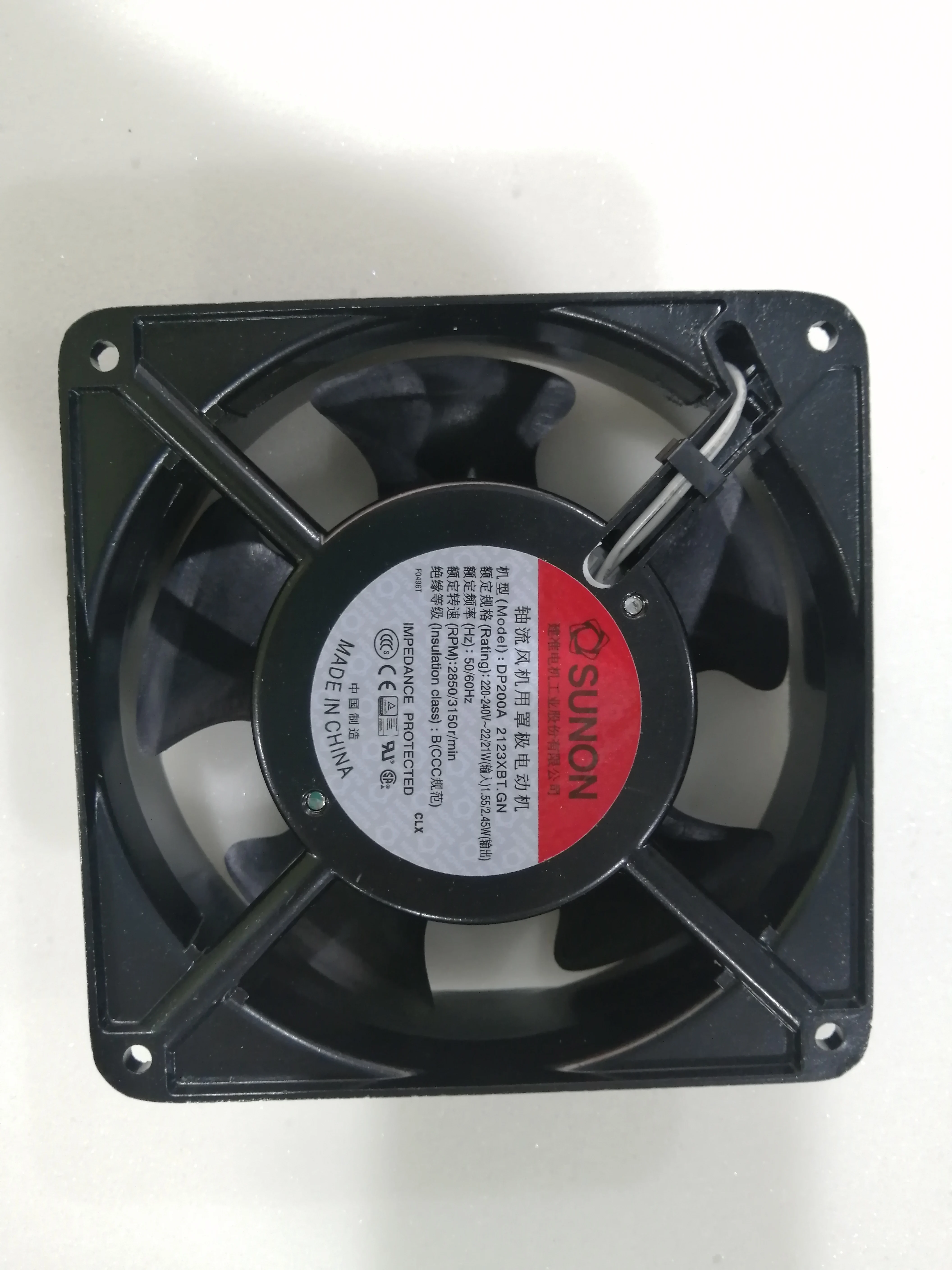 DP200A P/N 2123XBT.GN 0.14A 12038 220В осевой вентилятор 120*120*38 мм промышленный чехол для шкафа SUNON