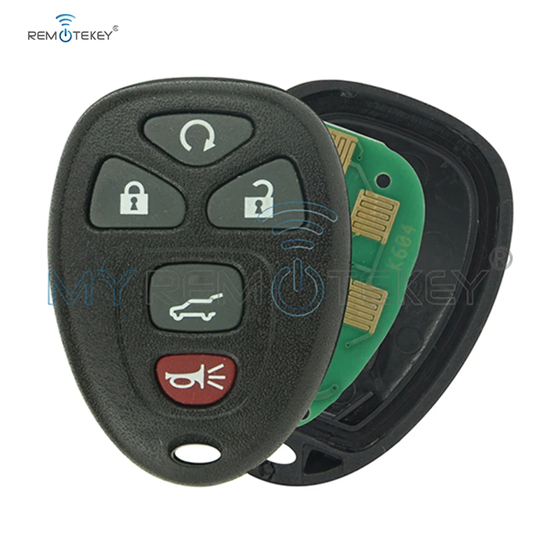 Remtekey 4 кнопки с паникой 315 МГц для Buick Cadillac Chevrolet Автомобильный Брелок