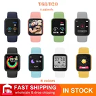 Новинка, умные часы D20 Y68, цветные спортивные Смарт-часы Macaron, часы, фитнес-трекер для сна, напоминания о сообщениях для Huawei, Android, IOS