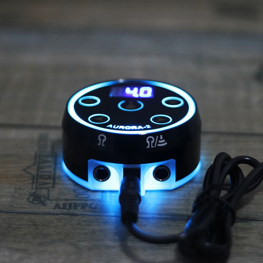 Лидер продаж блок питания Aurora-2 для тату обновленный цифровой ЖК-дисплей новый