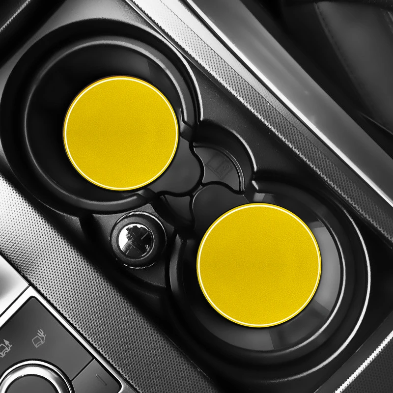 Автомобильный держатель для бутылки с водой нескользящий коврик кожаный Toyota camry