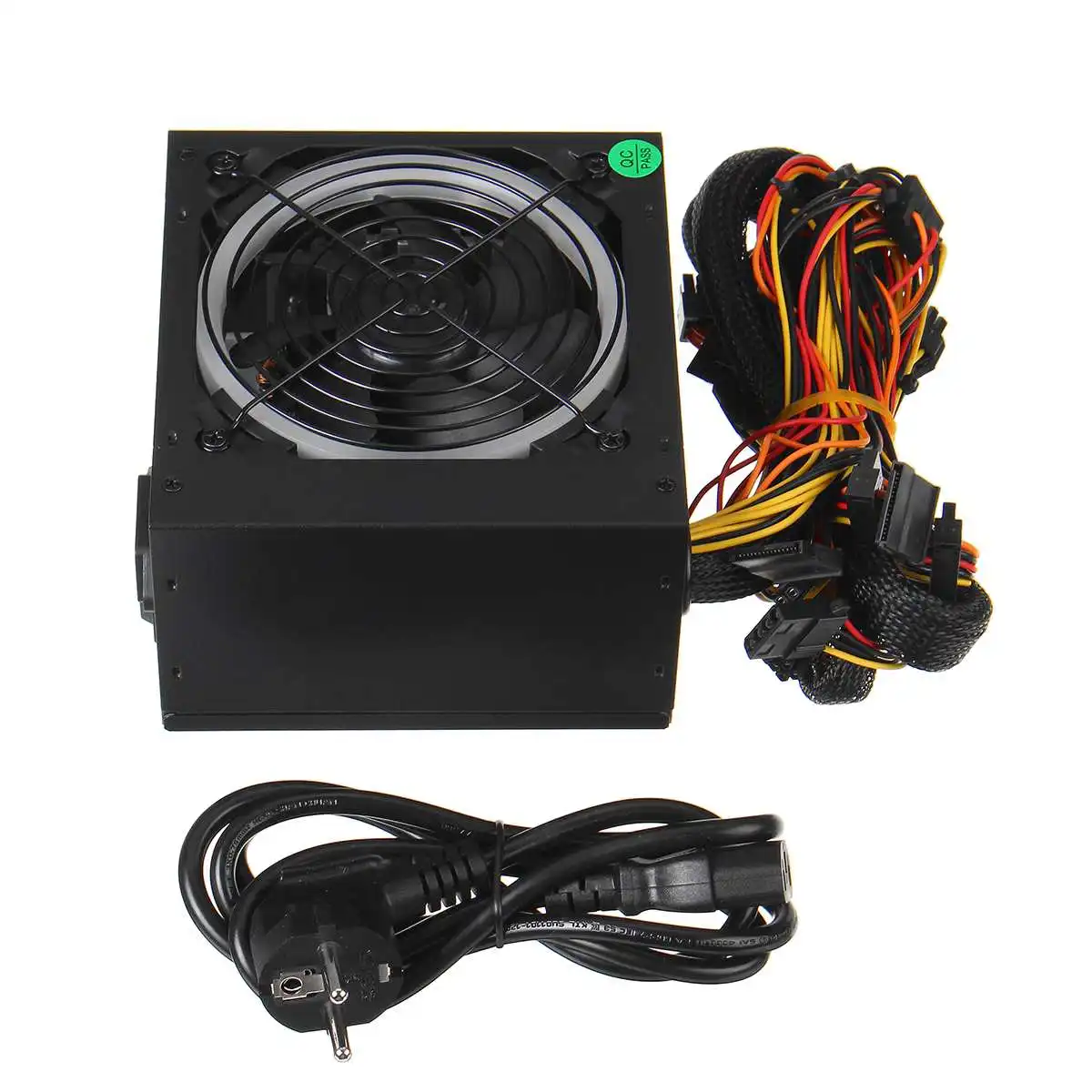 1000 Вт PFC PC источник питания 140 мм тихий светодиодный rgb вентилятор 24 Pin PCI PSU SATA 6Pin 4Pin