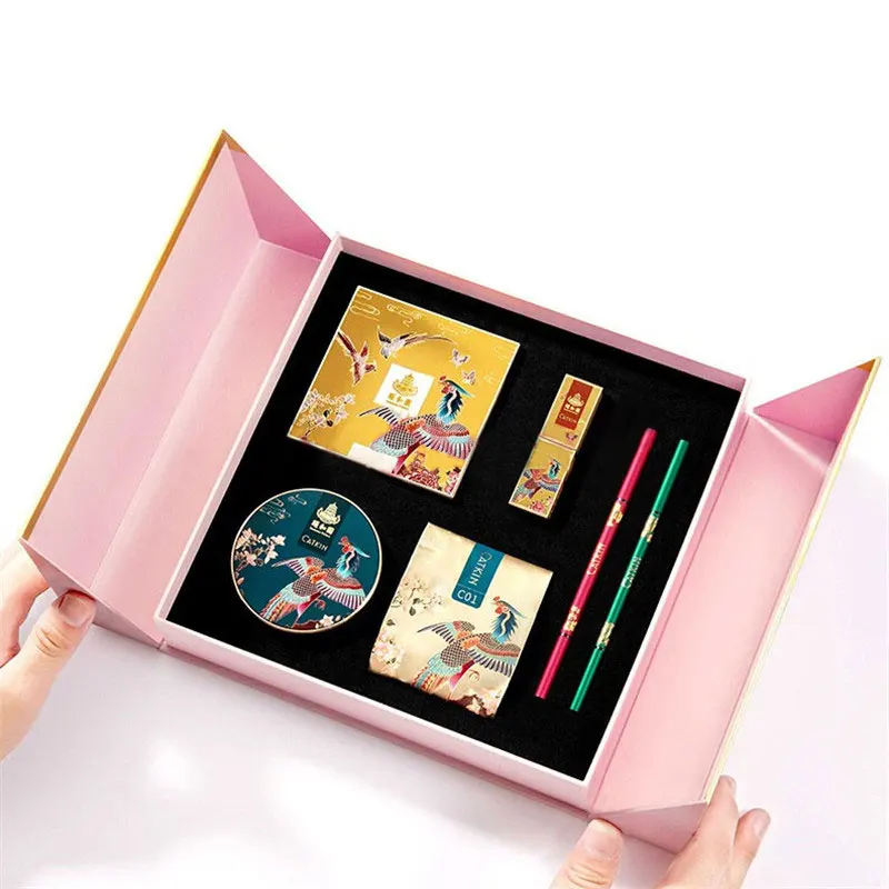 

TT Catkin Yunzhongxian Gift Box Summer Palace Lipstick Cushion BB Cream Eye Shadow Eyebrow Pencil Makeup Set
