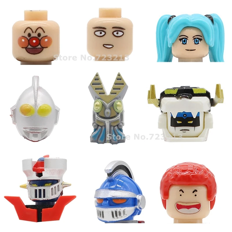Feleph Одиночная продажа JP Аниме Фигурка голова Mazinger Z Мультяшные строительные