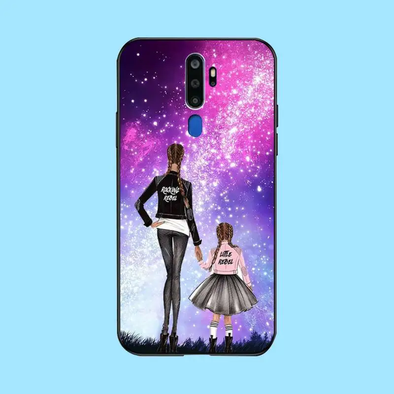 Модный чехол HPCHCJHM для девочек супер-Мама самостоятельной сборки Oppo A5 A9 2020 Reno Z