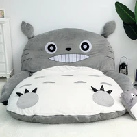 cute lazy sofa bed for women child super soft fold sofas cartoon warm armchair beds with pillow living room bedroom furniture
