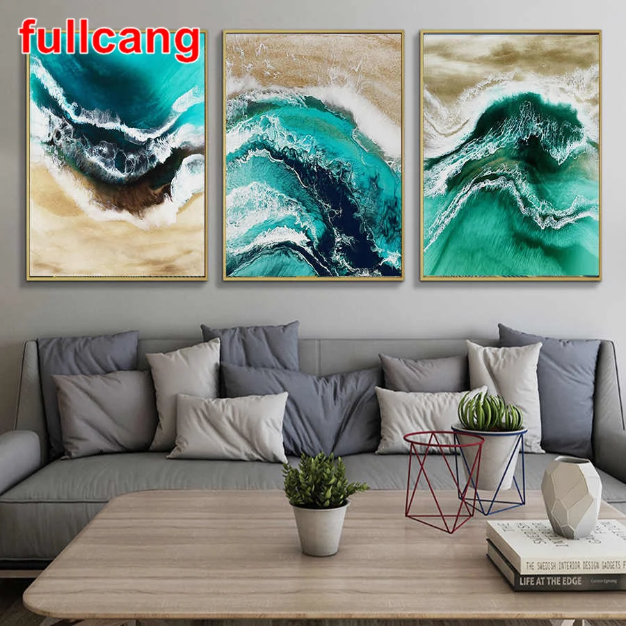 

Abstract color lines 5D Diy Diamond Painting Cross Stitch Triptych Full Square Round Diamond Embroidery Sale home decor JX1166