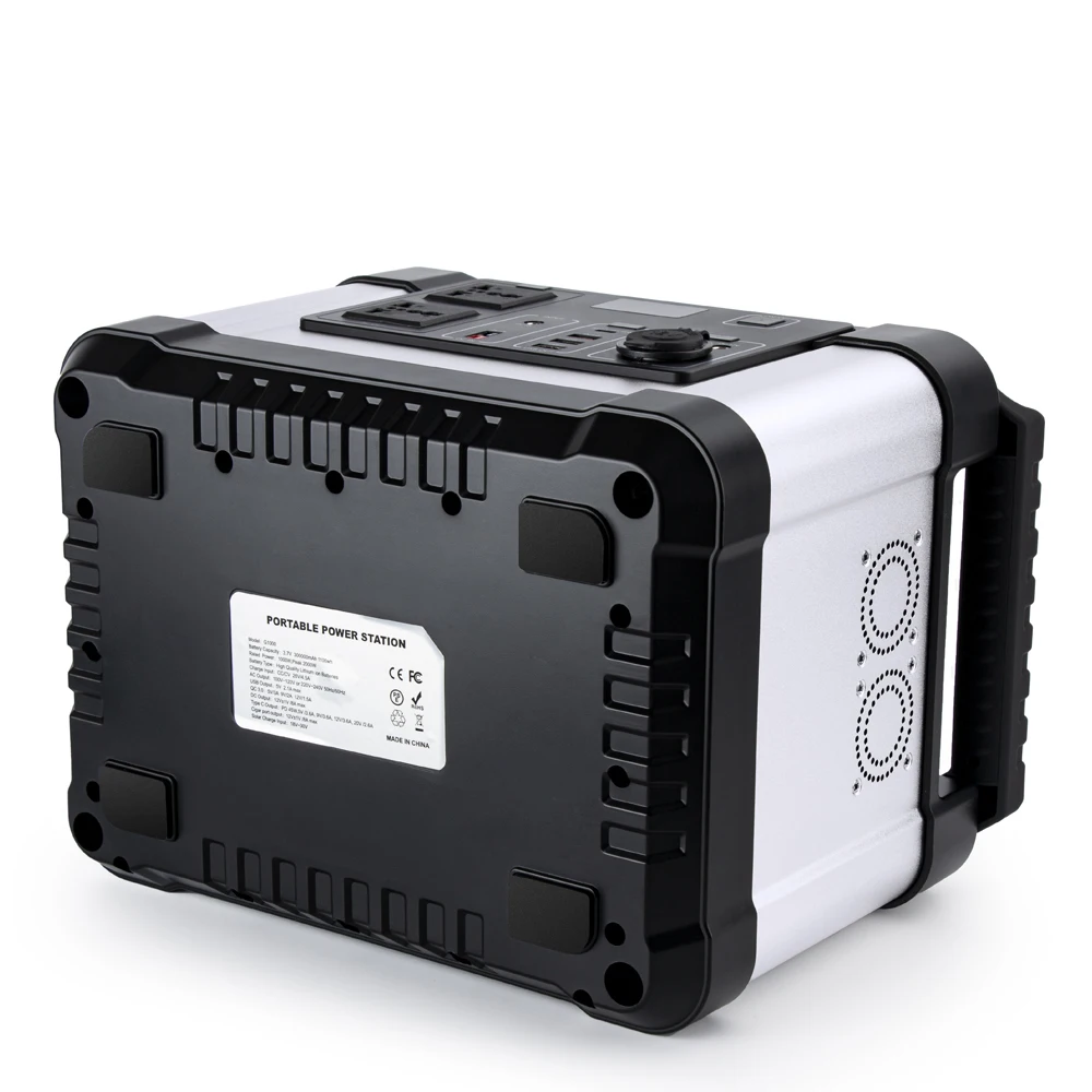 UPP 1000W 300Ah Portable Power Station 1100Wh Lithium Emergency Battery Backup Supply AC/DC/USB/Type-C Multiple Output | Спорт и