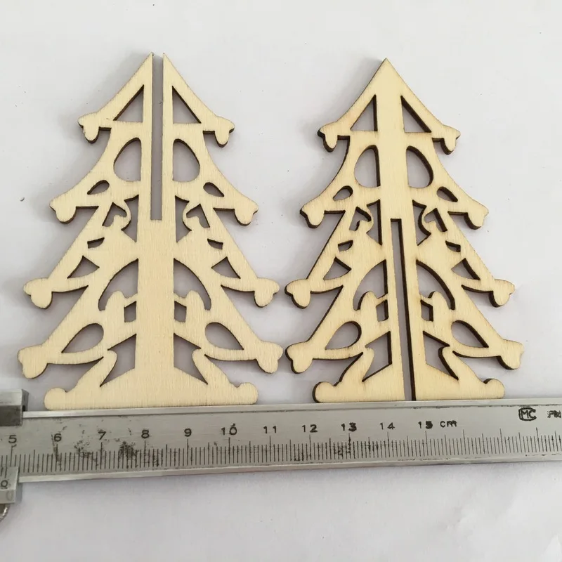 2 шт. деревянные настольные украшения для новогодней ёлки | Дом и сад