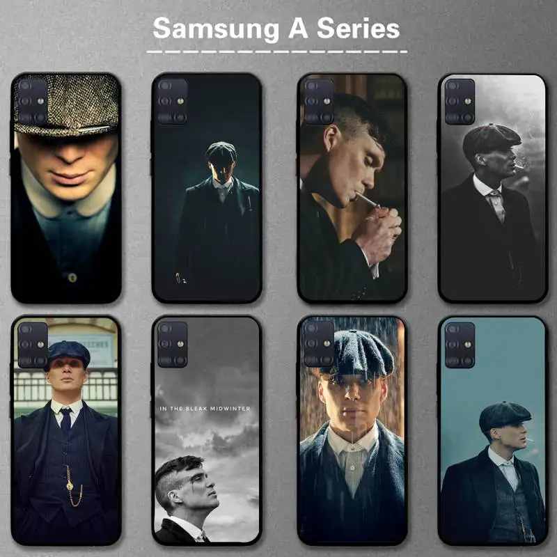 

Peaky Blinders Tv Tommy Shelby Phone Case For Samsung A01 A10 A02 A20 A31 A40 A50 S A52 A51 A70 A71 A80 A91 Cover Fundas Coque