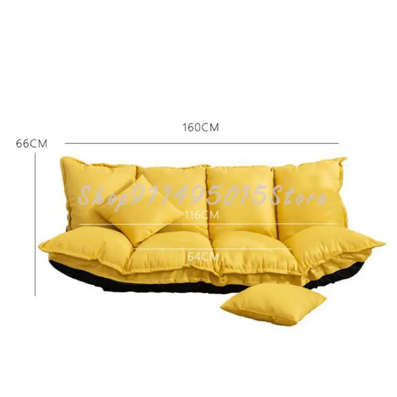 Ленивый диван-татами двойной складной простой маленький диван для спальни