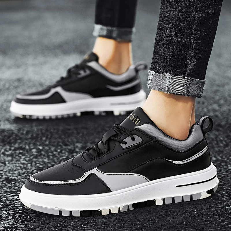 

New 2021 fashion new spring trend leather casual comfortable men's shoes