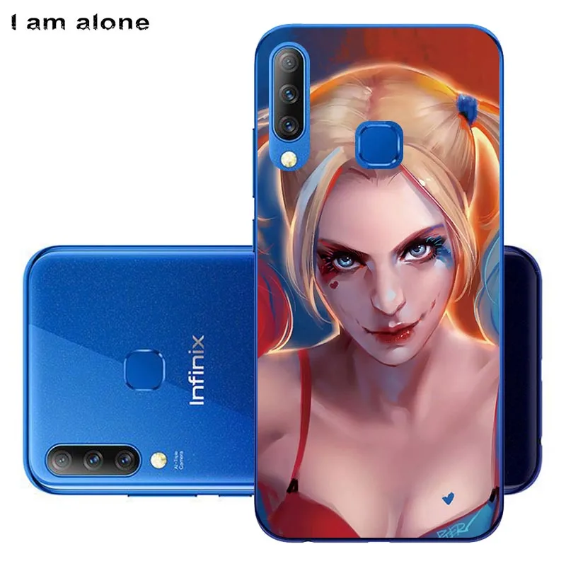 Чехлы для телефонов Infinix Hot S4 X626 6,2 дюймов мягкие сумки из ТПУ мобильный милый мультфильм Печатный для Infinix Hot S4 X626
