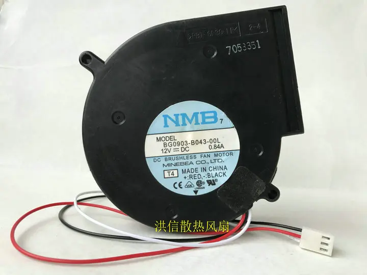 

Оригинальный 9733 bg0903-b043-00l DC12V 0.84a Вентилятор охлаждения турбины