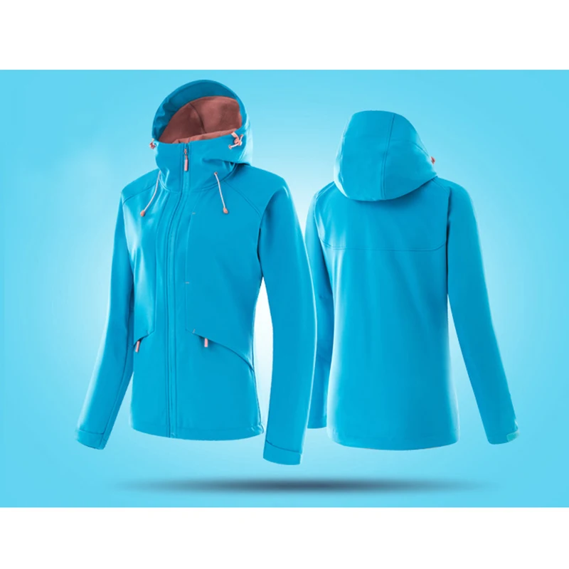 Женская куртка для походов и альпинизма водонепроницаемая ветровка активного