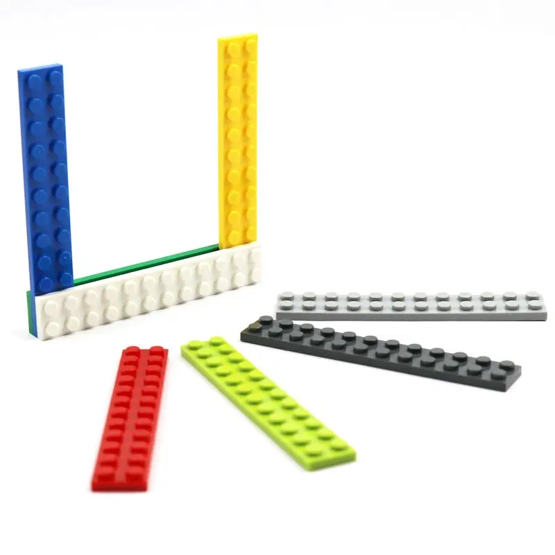 Детские строительные блоки MOC 20 шт. детали пластина 2x12 армейские аксессуары