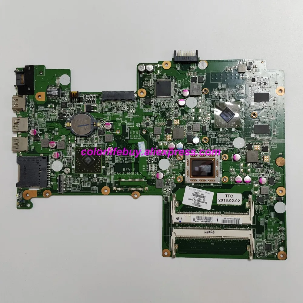 

Genuine 709176-601 709176-001 709176-501 A70M MARS/1G GPU A8-4555M Laptop Motherboard for HP 15-B Series 15Z-B000 Notebook PC