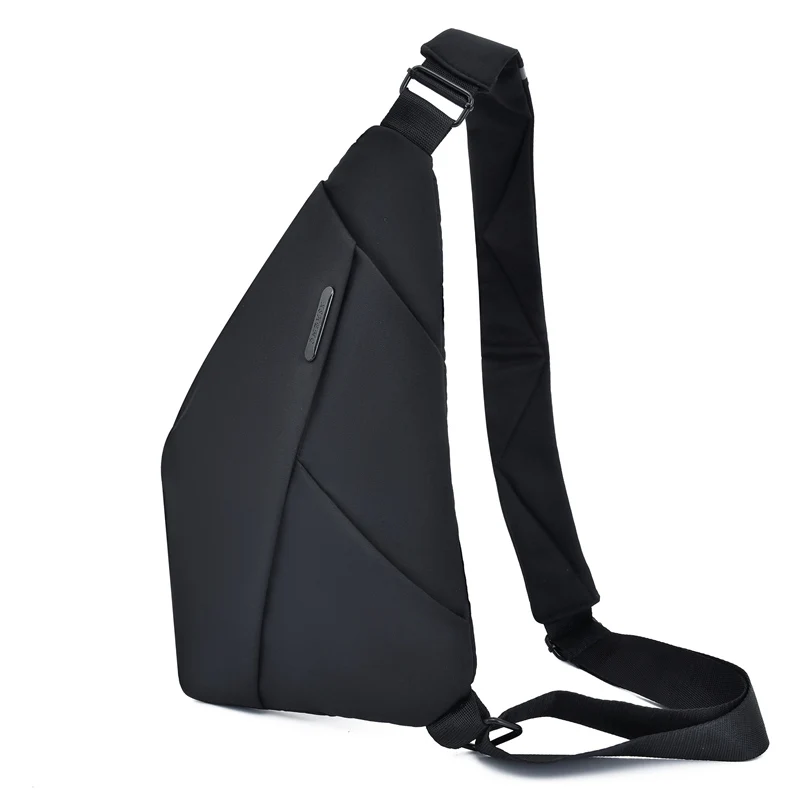 

Fashion Chest Bag Black Chest Single Pack Female Male Cross Body Shoulder Bags Luxury Chest Waist Pack For Men Messenger Bag