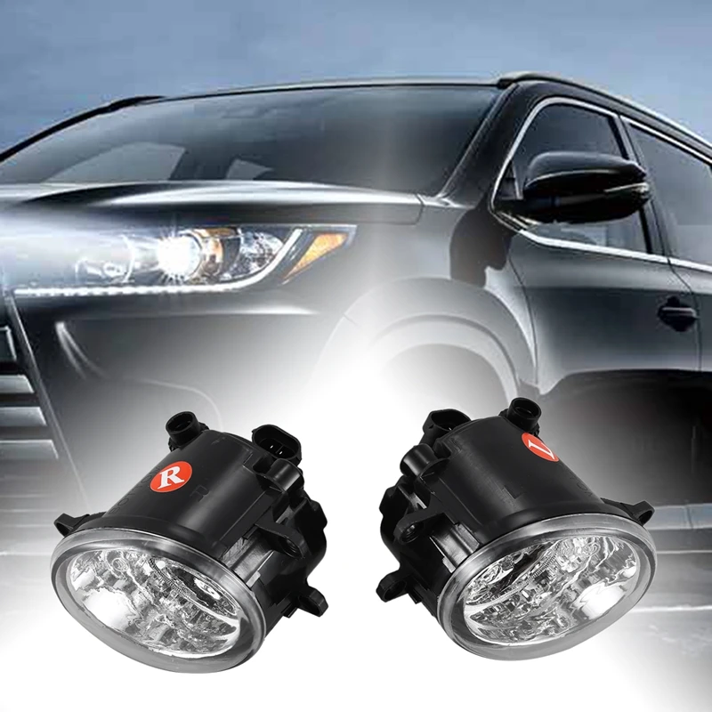 Светодиодный противотуманный светильник 9LED для Toyota Corolla Camry Yaris Lexus Avalon