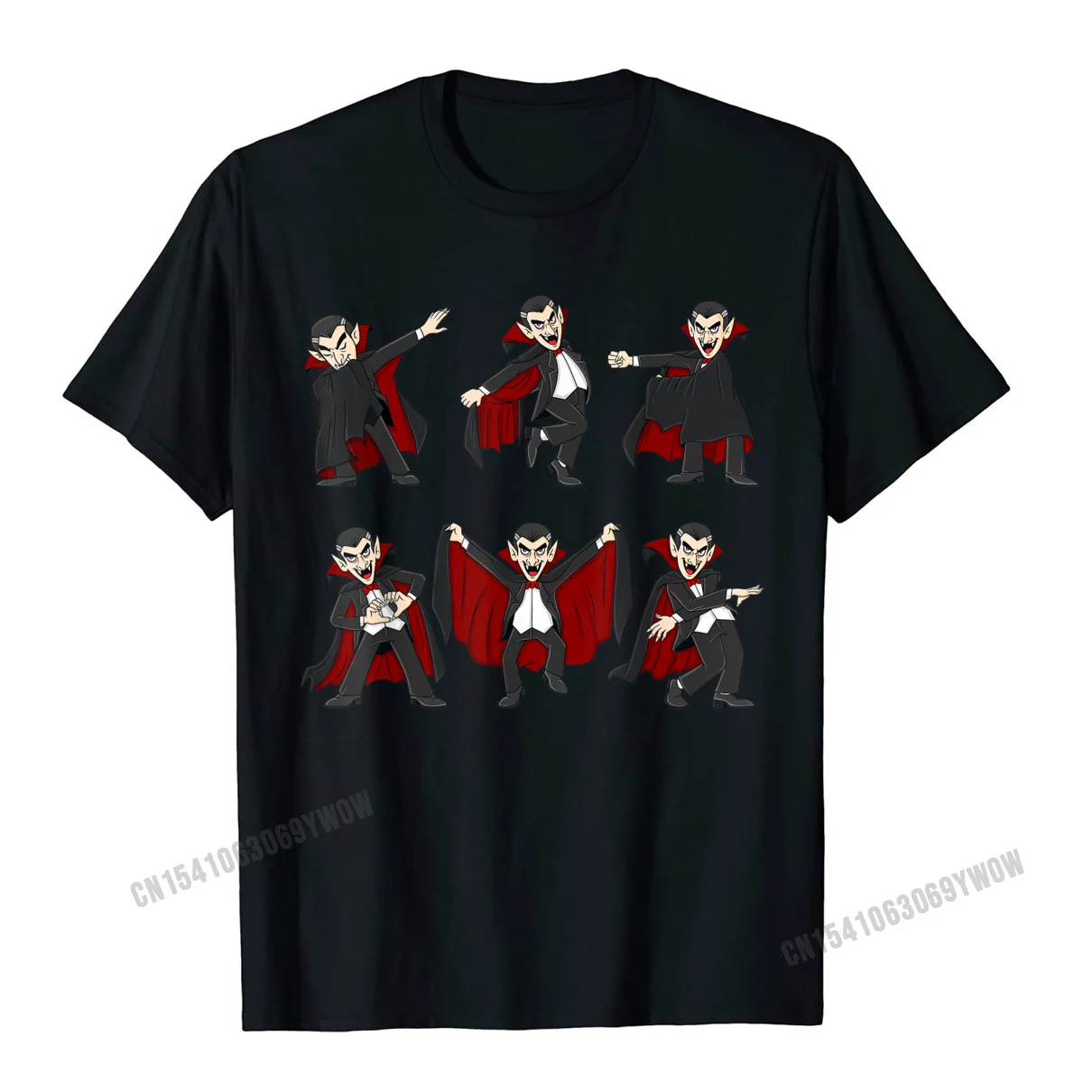 

Halloween Dancing Vampire Dance Challenge Women T-Shirt Camisas Men Funny T Shirt Cotton Student Top T-Shirts Funny Designer