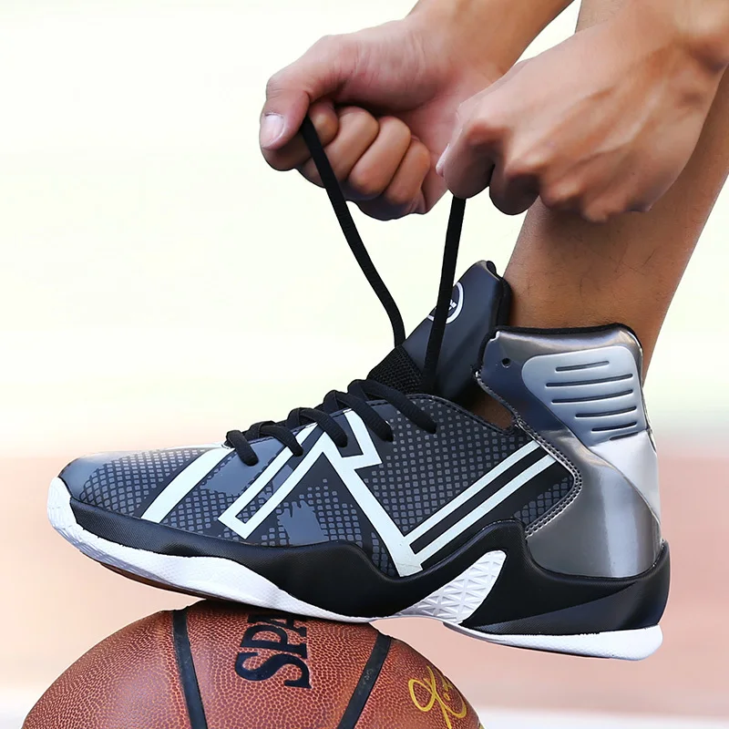 BOUSSAC хит продаж баскетбольные кроссовки с воздушной подушкой спортивные белые