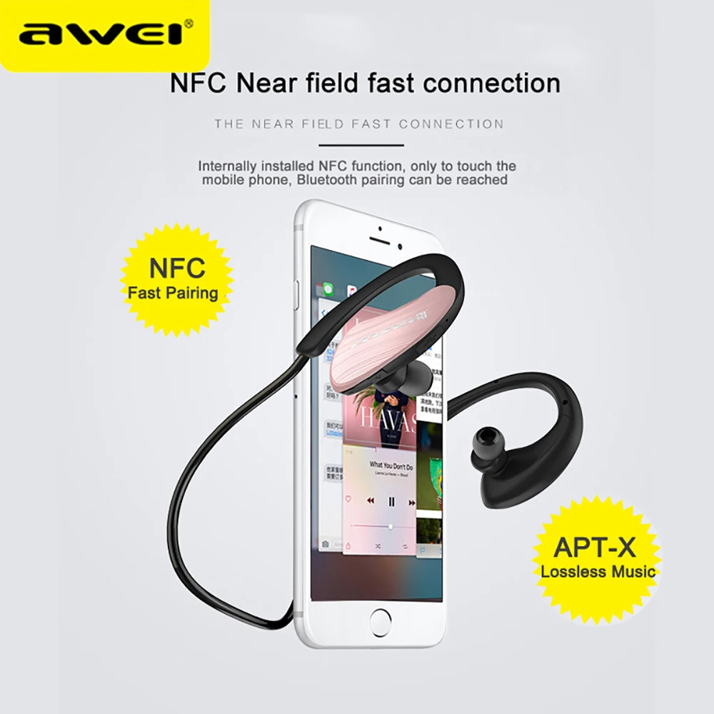 Bluetooth наушники AWEI A885BL CSR4.1 беспроводные наушники|Наушники и гарнитуры| |