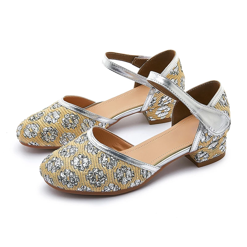 

HIPPOSEUS Dance-Shoes Children Latin Women Ballroom Girls Tango Modern Dance Shoes Ladies Soft Salsa Kids Princess Dance Shoes