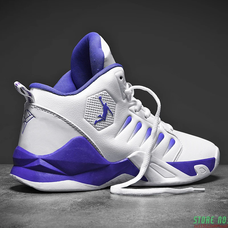 

Men's Shoes Basketball Breathable Cushioning Non-Slip Sports Shoes Gym Training Athletic Basketball Sneakers Women