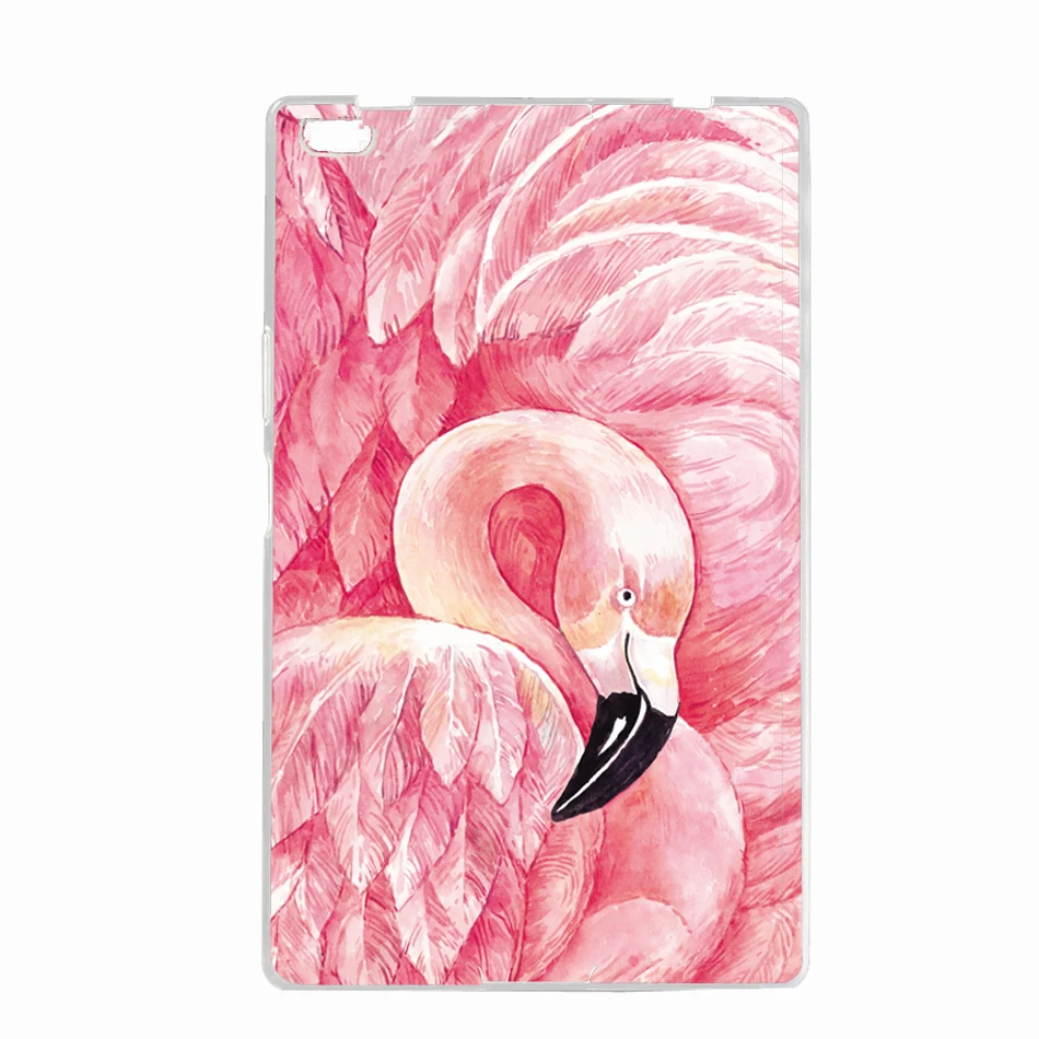 Мягкий чехол из ТПУ Для lenovo tab 4 8 TB 8504 Tablet painted print Silicon мягкая задняя крышка Coque Capa