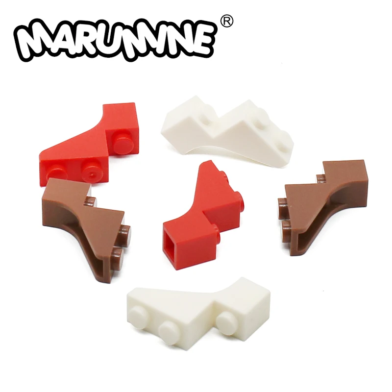 Marumine кубики Moc 1x3x2 кирпичная Арка 30 шт. сборные элементы блоки Совместимые 88292 DIY