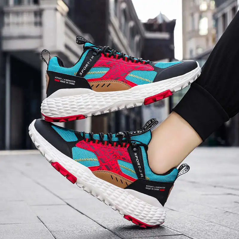 

Sport Shoes Male Rubber Bottom Men's Running Sport Shoes Hardloop Schoenen Sports Shoes Plateforme Minimalist Sneakers Tennis