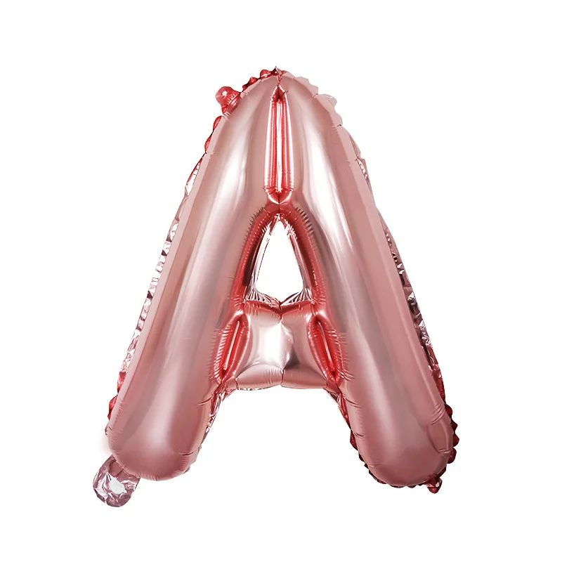 Счастливый новый год надувные шары из алюминиевой фольги Надувное розовое