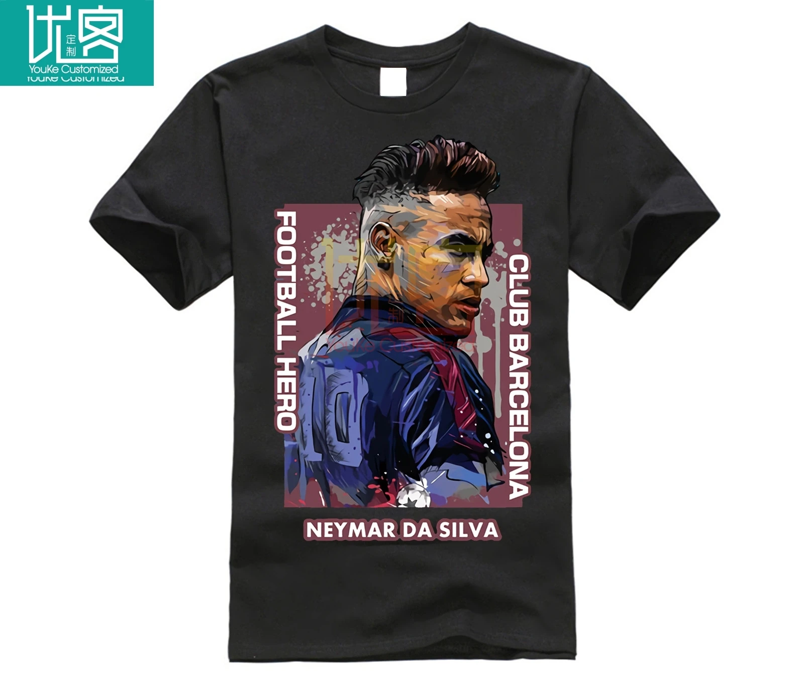 Футбольная безрукавка Mbabe с короткими рукавами Месси Неймар Криштиано Роналдо