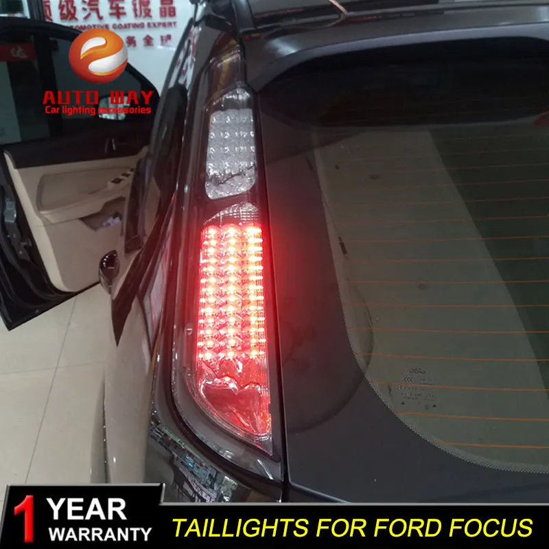 Автостайлинг для Ford focus 2005-2013 Фокус задний фонарь s светодиодный определенный