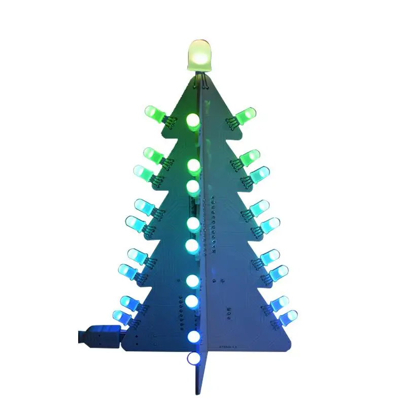 Рождественский подарок сделай сам светильник полный цвет светодиодный Большой