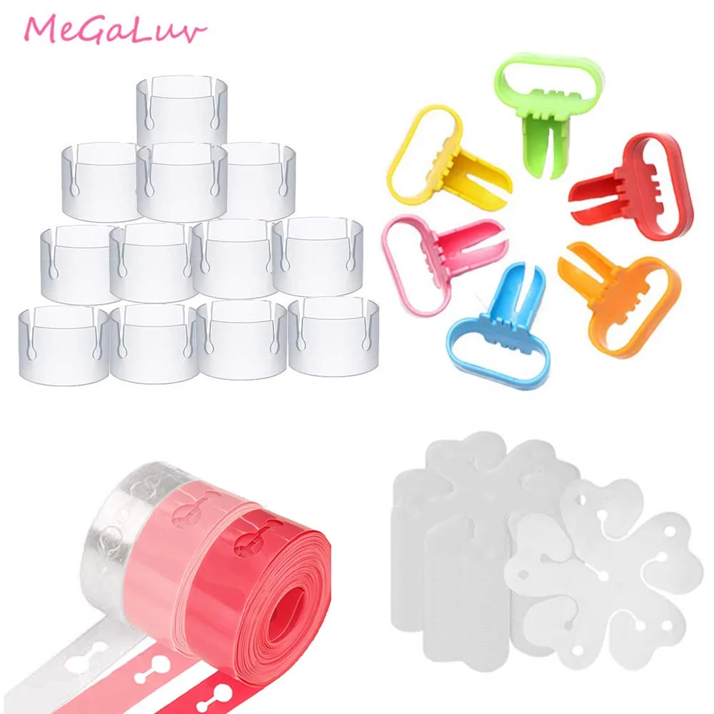 Аксессуары для воздушного шара 5 м двойное отверстие шар гирлянда лента цветок