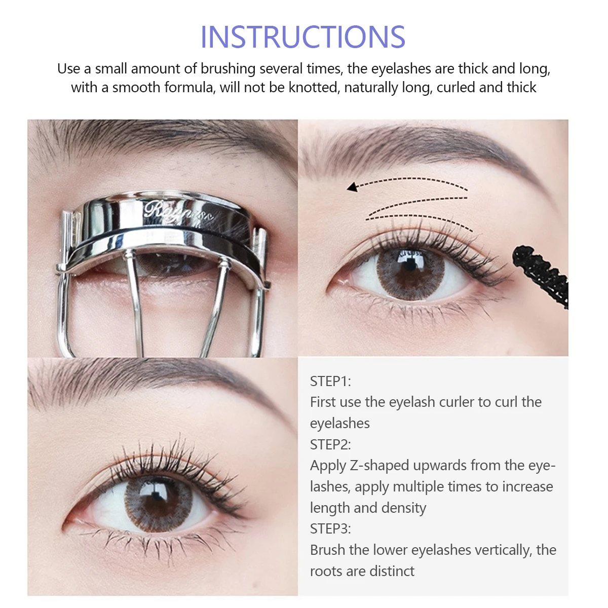 

Colorful Curling Mascara Easy To Dry Long-lasting Makeup Mascara Lengthening Mascara Curling Mascara Lifting Eyelash Curler