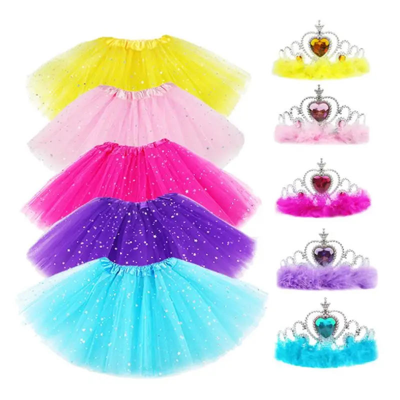 Пышные шифоновые юбки-американки для маленьких девочек Вечерние юбки-пачки