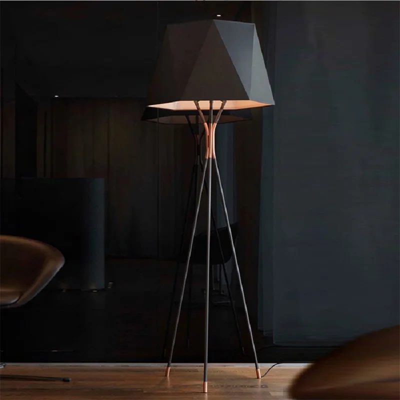 

American style simplicity and retro floor lamps standing staande lamp led nordic floor lamps for living room Vloer lamp
