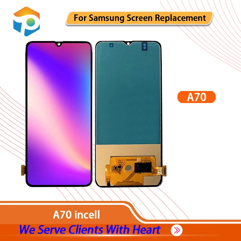 

ЖК-дисплей A70 для SAM SUNG Galaxy A70,A705FN,A705GM, A7050,A705W,A705MN,-A705YN,A705X, дигитайзер сенсорного экрана