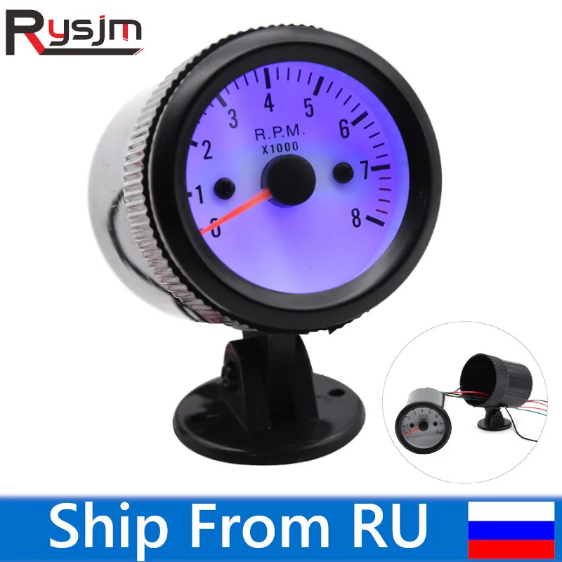 

Тахометр для автомобиля, грузовика, с датчиком, 52 мм